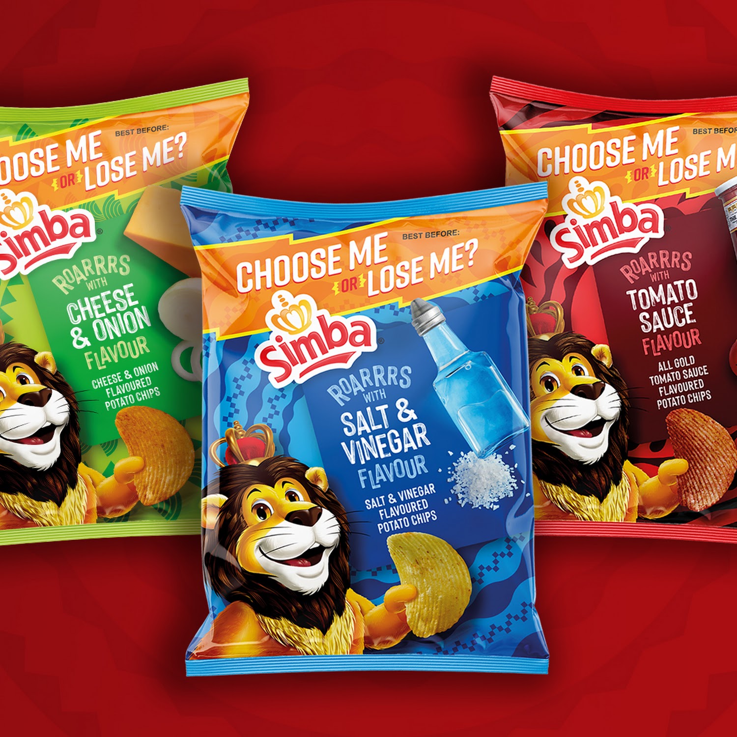 Assorted Simba Snacks, a collection of savory and flavorful snack options for all tastes and preferences