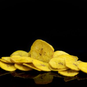 Crispy plantain chips