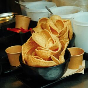 Crispy prawn crackers